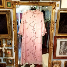 画像をギャラリービューアに読み込む, リネンリヨセル 七分袖ワンピース