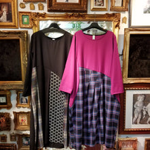 画像をギャラリービューアに読み込む, 【158C made in italy】タックデザインバルーンワンピース