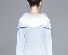 画像をギャラリービューアに読み込む, 【山田麻莉奈 様、道井悠 様ご着用】エレガントラインワンピース