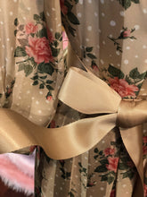 画像をギャラリービューアに読み込む, 【残り1点】ローズ柄 ロングワンピース