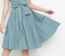 画像をギャラリービューアに読み込む, ノースリーブ チェック柄 ワンピース