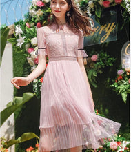 画像をギャラリービューアに読み込む, フラワーレース シースルー エレガントワンピース