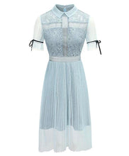 画像をギャラリービューアに読み込む, フラワーレース シースルー エレガントワンピース