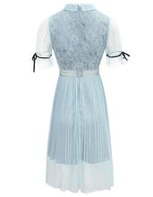 画像をギャラリービューアに読み込む, フラワーレース シースルー エレガントワンピース