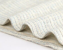 画像をギャラリービューアに読み込む, ツイード袖レースブローチ付きワンピース