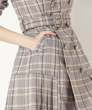 画像をギャラリービューアに読み込む, 【中川翔子様 ご着用】クラシカル トラッドチェック ワンピース