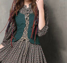 画像をギャラリービューアに読み込む, ウエストガール ロングワンピース