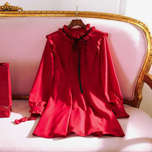 画像をギャラリービューアに読み込む, 【AKB48 大西桃香様 ご着用】レッドローズワンピース