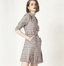 画像をギャラリービューアに読み込む, 【中川翔子様 ご着用】クラシカル トラッドチェック ワンピース