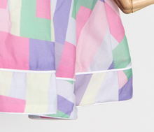 画像をギャラリービューアに読み込む, 【山田麻莉奈 様ご着用】パステルモザイクワンピース
